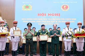 Biểu dương điển hình cựu chiến binh trong phong trào toàn dân bảo vệ an ninh Tổ quốc, giai đoạn 2019-2024.