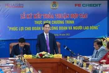 Phó Thống đốc Thường trực Ngân hàng Nhà nước Đào Minh Tú phát biểu tại buổi lễ.