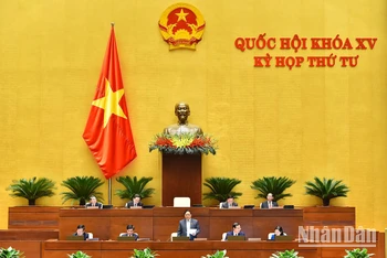 [Ảnh] Thủ tướng Chính phủ Phạm Minh Chính trả lời chất vấn tại Kỳ họp thứ tư, Quốc hội khóa XV