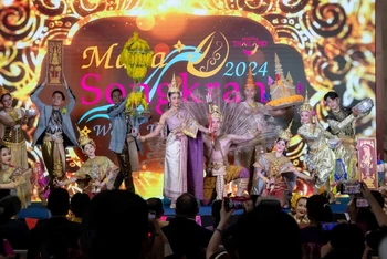 Lễ công bố chương trình Lễ hội Nước thế giới Maha Songkran 2024. (Ảnh: TAT)