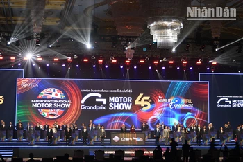 Chương trình khai mạc Triển lãm ô-tô quốc tế Bangkok lần thứ 45. (Ảnh: XUÂN SƠN)