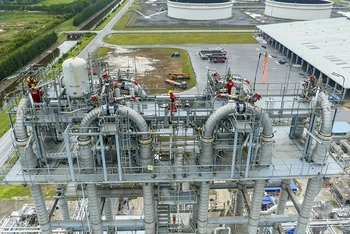 Nhà máy lọc dầu Dung Quất đang trong quá trình bảo dưỡng tổng thể lần thứ 5.