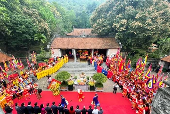 Đền thờ Bà Triệu ở xã Triệu Lộc, huyện Hậu Lộc, tỉnh Thanh Hóa.