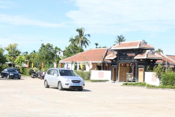 Khu lưu niệm đồng chí Võ Chí Công, tại xã Tam Xuân 1, huyện Núi Thành, tỉnh Quảng Nam. (Ảnh TẤN NGUYÊN)