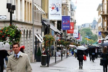 Luxembourg là một trong những nước có tốc độ tăng trưởng kinh tế cao nhất EU. (Ảnh REUTERS)