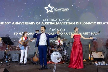 Hai nước tổ chức nhiều hoạt động kỷ niệm 50 năm thiết lập quan hệ ngoại giao. (Ảnh Đại sứ quán Australia tại Việt Nam)