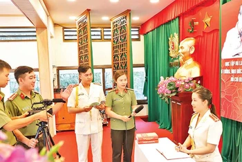 Chi bộ Đội công tác đảng và công tác quần chúng thực hiện chuyên mục online “Học tập và làm theo tư tưởng, đạo đức, phong cách Hồ Chí Minh”.