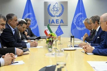 Cuộc họp của các quan chức Iran và IAEA.