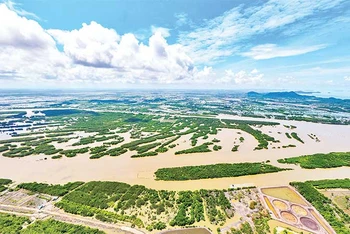 Đầm Đông Hồ là một trong những đầm nước tự nhiên lớn tại đồng bằng sông Cửu Long, cảnh quan thiên nhiên đẹp. 