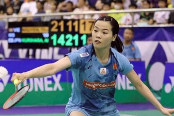 Vận động viên Nguyễn Thùy Linh đã chắc suất dự Olympic Paris 2024. (Ảnh ANH QUÂN)