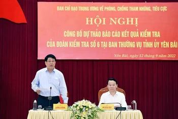 Đại tướng Lương Cường phát biểu tại hội nghị. (Ảnh: Báo Quân đội nhân dân)