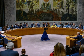 Hội đồng Bảo an Liên hợp quốc tiến hành phiên thảo luận mở về “Nước biển dâng-các tác động đối với hòa bình và an ninh”. (Nguồn: Bào Thế giới và Việt Nam)