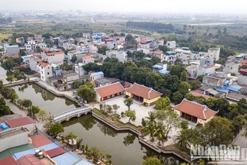 Khu lưu niệm Tổng Bí thư Nguyễn Văn Linh tọa lạc trong khuôn viên với tổng diện tích 4.685m2 tại huyện Yên Mỹ. Ảnh: Thành Đạt