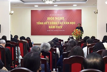 Ảnh minh họa: Hội nghị của Hội Nhà văn Việt Nam.
