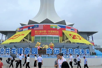 Hội chợ Trung Quốc-ASEAN. (Ảnhh: Hữu Hưng)