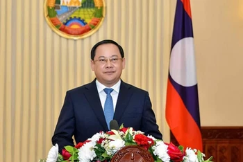 Thủ tướng Lào Sonexay Siphandone.(Ảnh: Báo Quân đội nhân dân)