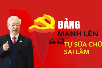 Đảng mạnh lên khi biết tự sửa chữa sai lầm