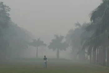 Ngày hôm nay, 13/11, Delhi đã chính thức vượt qua Lahore (Pakistan) để trở thành thành phố ô nhiễm nhất thế giới, theo bảng xếp hạng trực tiếp của IQAir. (Ảnh: Reuters)