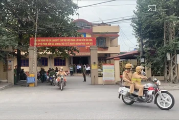Trụ sở Công an thành phố Chí Linh. (Ảnh minh họa)