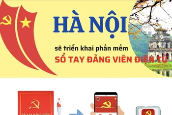Thành ủy Hà Nội yêu cầu các đảng bộ triển khai cài đặt phần mềm “Sổ tay đảng viên điện tử” đến các đảng viên, hoàn thành trong tháng 4/2023.