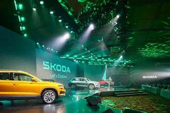 Ra mắt ô-tô mang thương hiệu Skoda tại thị trường Việt Nam.