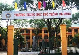 Trường Trung học phổ thông Đa Phúc, huyện Sóc Sơn.