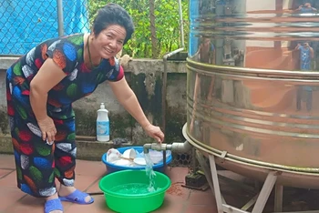 Một số vùng nông thôn trên địa bàn tỉnh Thái Bình, người dân thiếu nước sạch sinh hoạt trong ngày nóng.