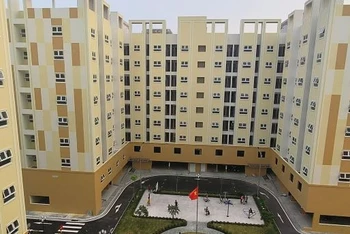 Dự án nhà ở xã hội tại xã Vũ Phúc (thành phố Thái Bình), do Công ty Cổ phần đầu tư Xuất nhập khẩu Thăng Long làm chủ đầu tư với 498 căn hộ.