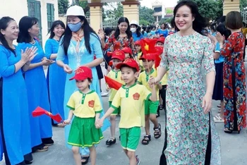 Khối lớp 1 ở tỉnh Thái Bình sẽ tựu trường sớm nhất vào ngày 21/8.