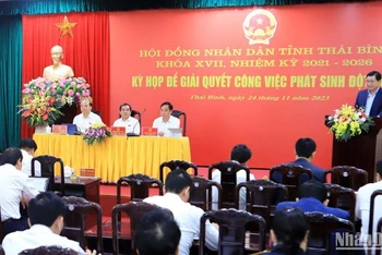 Quang cảnh Kỳ họp.