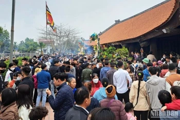 Lễ hội chùa Keo mùa xuân năm 2024 đón lượng khách du lịch kỷ lục.
