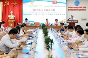 Quang cảnh Hội thảo khoa học.