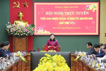 Bí thư Tỉnh ủy Thái Nguyên Nguyễn Thanh Hải yêu cầu đội ngũ cán bộ bắt tay vào công việc từ ngày làm việc đầu tiên