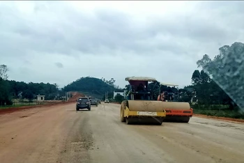 Dự kiến đường liên kết Thái Nguyên-Bắc Giang-Vĩnh Phúc sẽ hoàn thành vào cuối năm nay.