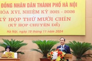 Hội đồng nhân dân thành phố Hà Nội quyết nghị 11 nghị quyết để triển khai, thi hành Luật Thủ đô