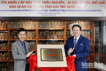 Mộc bản triều Nguyễn là tài liệu tin cậy quý giá cho nghiên cứu lịch sử Việt Nam
