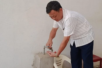 Từ năm 2021 người dân xã Linh Sơn, thành phố Thái Nguyên được sử dụng nước hợp vệ sinh do tỉnh đầu tư.