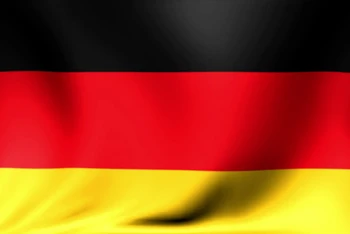 Quốc kỳ nước Cộng hòa Liên bang Đức.