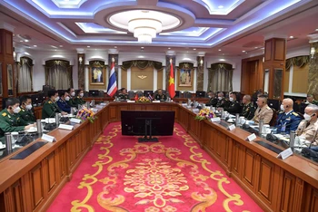Năm 2023 đánh dấu kỷ niệm 10 năm thiết lập quan hệ Đối tác chiến lược Việt Nam-Thái Lan, hai bên thống nhất đưa quan hệ hợp tác quốc phòng song phương thực sự trở thành một trong những trụ cột quan trọng của quan hệ Đối tác chiến lược tăng cường Việt Nam-Thái Lan.