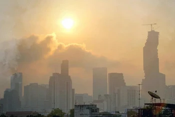 Tình trạng ô nhiễm không khí đang ngày càng trở nên trầm trọng ở Thái Lan. (Ảnh: Nation)