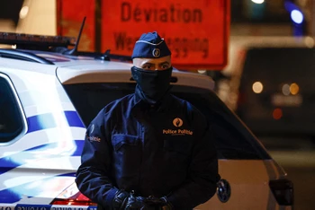 Cảnh sát Bỉ đã phá một âm mưu tấn công khủng bố. (Ảnh: AFP/TTXVN)