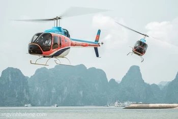 Hoàn tất chi trả hơn 1,5 triệu USD cho thân máy bay trực thăng BELL 505 gặp nạn tại Hạ Long