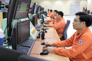 Trung tâm điều khiển Nhà máy Nhiệt điện Mông Dương 1.