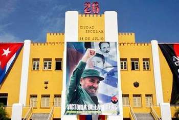 Khu Di tích cách mạng Cuba, Trại lính Moncada. (Ảnh: Prensa Latina)