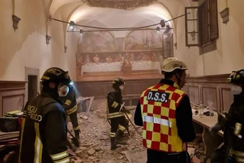 Italia: Sập nhà khi đang tổ chức đám cưới khiến 30 người bị thương