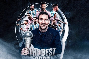 Lionel Messi giành The Best 2023.
