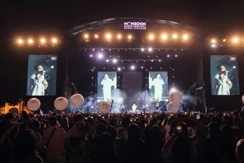 Lễ hội âm nhạc quốc tế Gió mùa - Monsoon Music Festival đã trở thành một thương hiệu giá trị của công nghiệp văn hóa Việt Nam. Ảnh: Kim Thoa