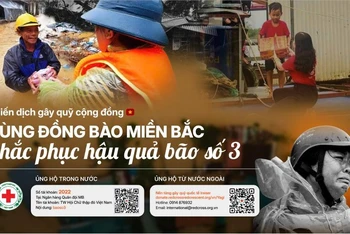 Chiến dịch gây quỹ cộng đồng khắc phục hậu quả bão số 3. 