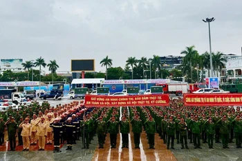 Công an tỉnh Quảng Trị tấn công trấn áp tội phạm.