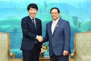 Thủ tướng Phạm Minh Chính đón Thống đốc tỉnh Gunma (Nhật Bản).
